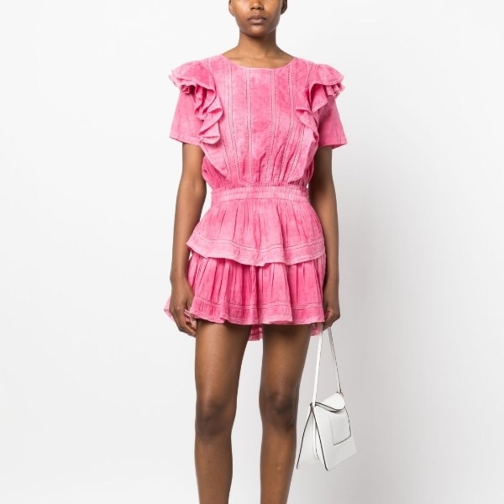 love shack fancy natasha pink dress